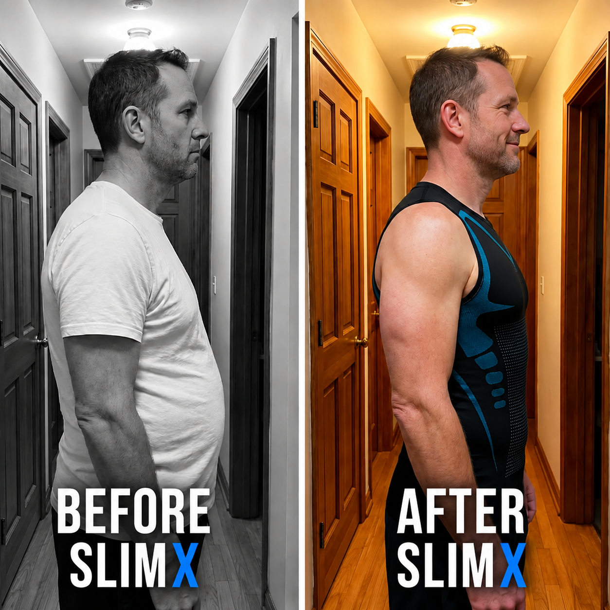 SlimX | Slimpur Compression Shirt for Men