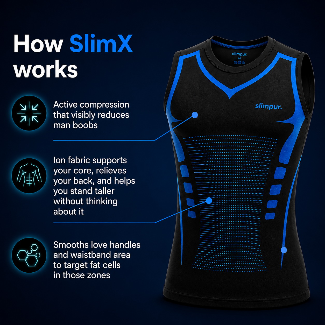 SlimX | Slimpur Compression Shirt for Men