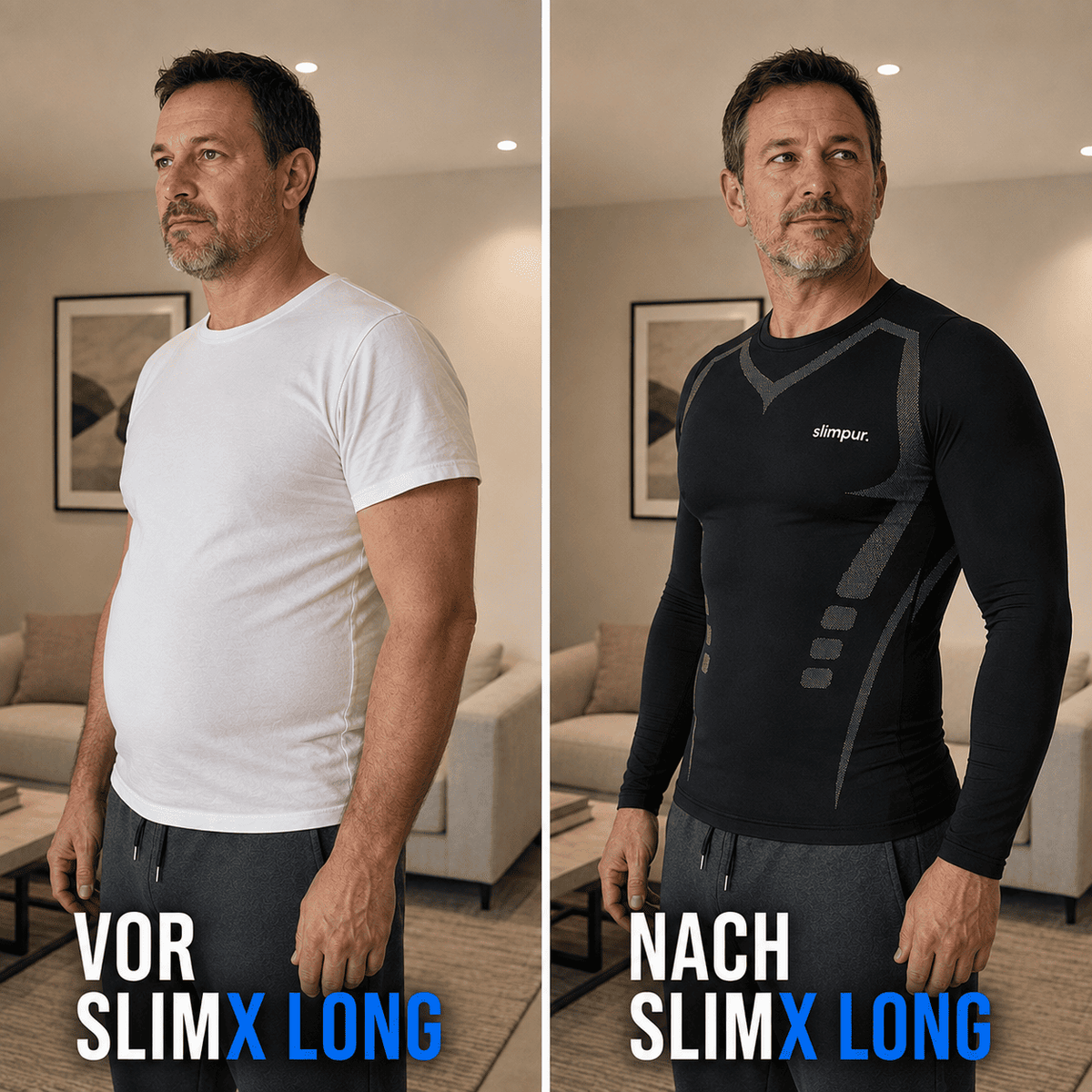 SlimX Long | Slimpur Compression Long Sleeve for Men